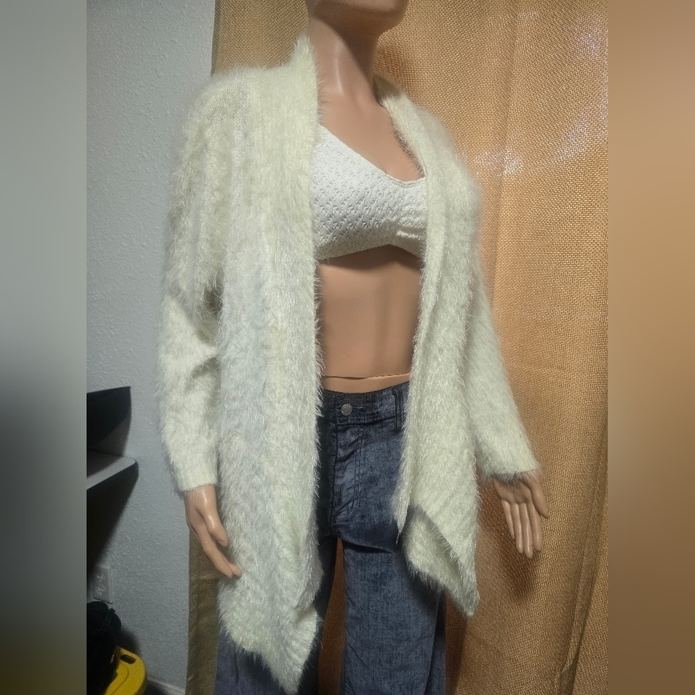 Lauren Michelle Cream Women's Cardigan